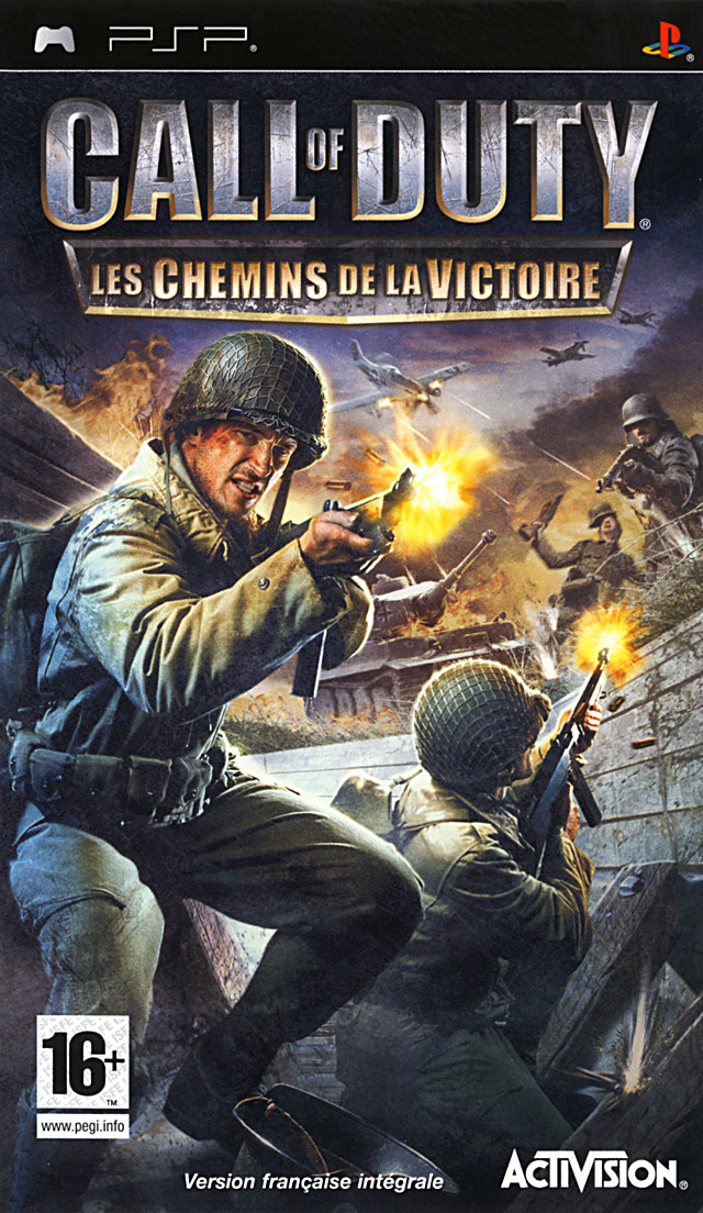 Call of Duty : les Chemins de la Victoire (testé sur 5.50 Gen b - full) (PSP)