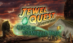 Jewel Quest Mysteries : Curse of the Emerald Tear (French) (PC)