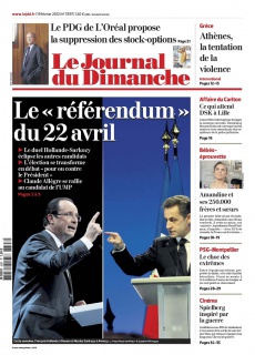 Le Journal du Dimanche N°3397 du 19 Fevrier 2012